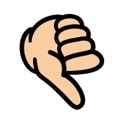 Thumb down finger.png