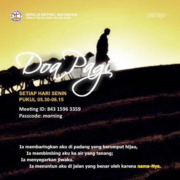 link=PropheticEvent:20230828 05.30-06.15 (DBR) Doa Pagi DBR-BNR}}}