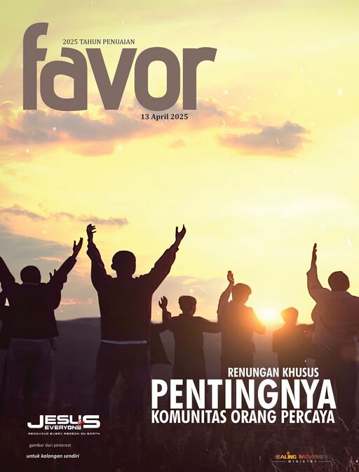 Warta Jemaat favor 13 April 2025