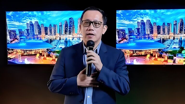 Pdt Sukirman Pardi dalam Ibadah Raya, Minggu, 29 November 2020, di GBI Danau Bogor Raya.