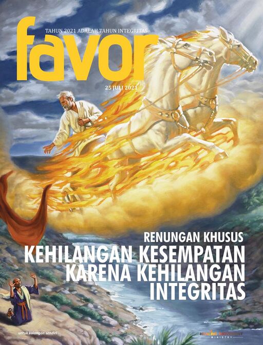 Warta Favor: Kehilangan kesempatan karena kehilangan integritas