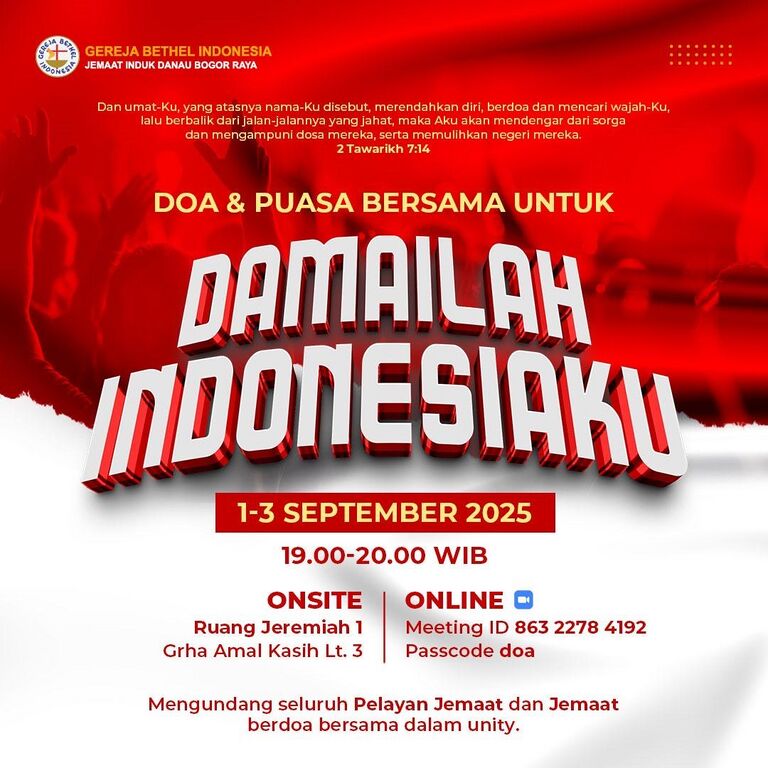 Flyer Doa dan Puasa Bersama untuk Damailah Indonesiaku (01-03 Sep 2025) 1x1.jpg