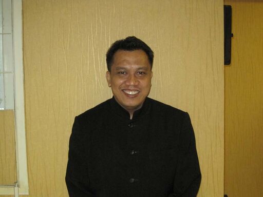Pdt Andi Yosef Panggabean, di Graha Amal Kasih, GBI Danau Bogor Raya, pada 24 Januari 2010